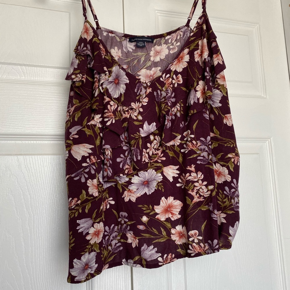 American Eagle Floral Top